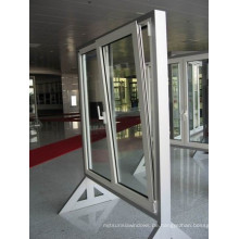 Hochwertiges Aluminium Tilt &amp; Turn Low E Doppelglas Vertikal Windows